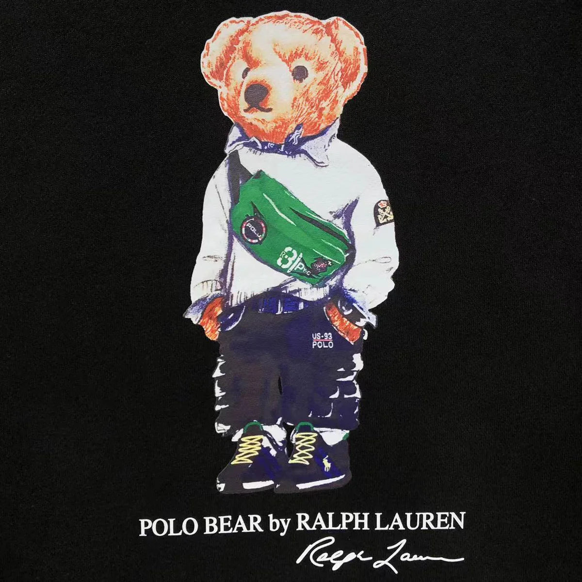 Ralph Lauren - majica dugih rukava - black