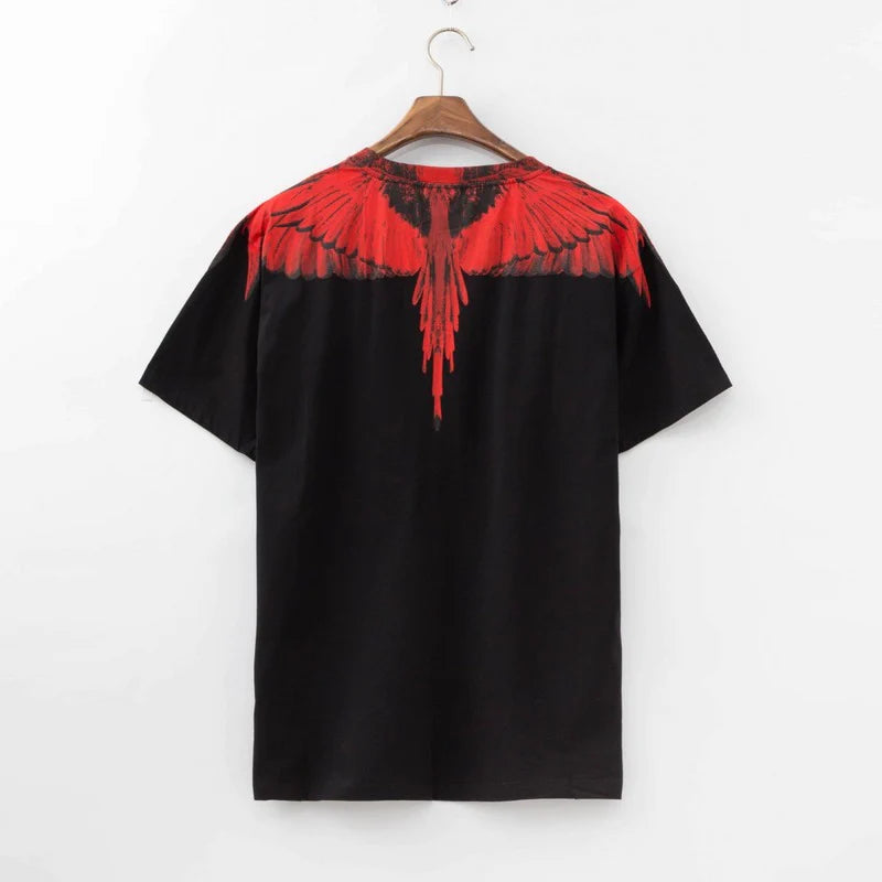 Marcelo Burlon - majica kratki rukav - black red