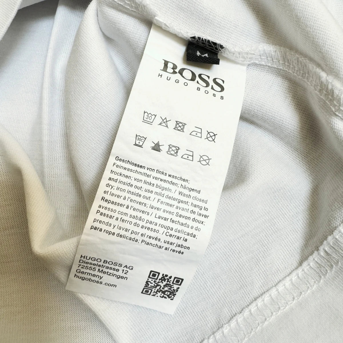Hugo Boss - majica kratki rukav - white