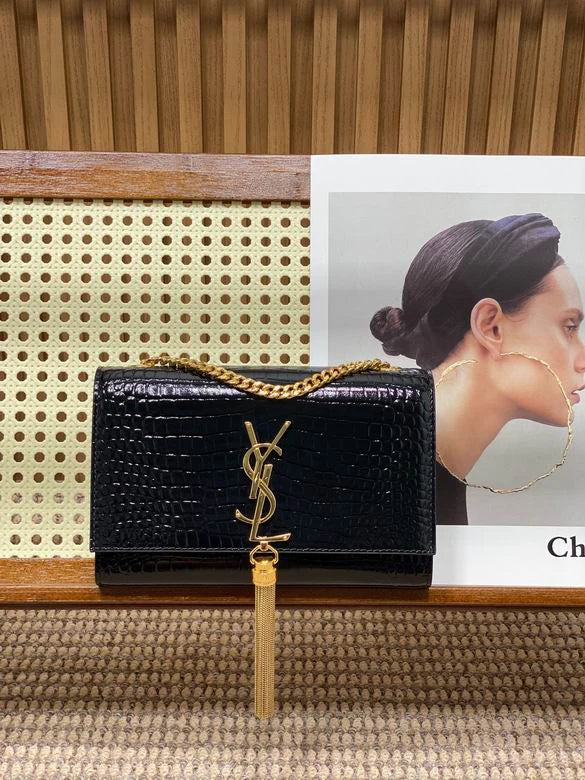 YSL - torbica - black