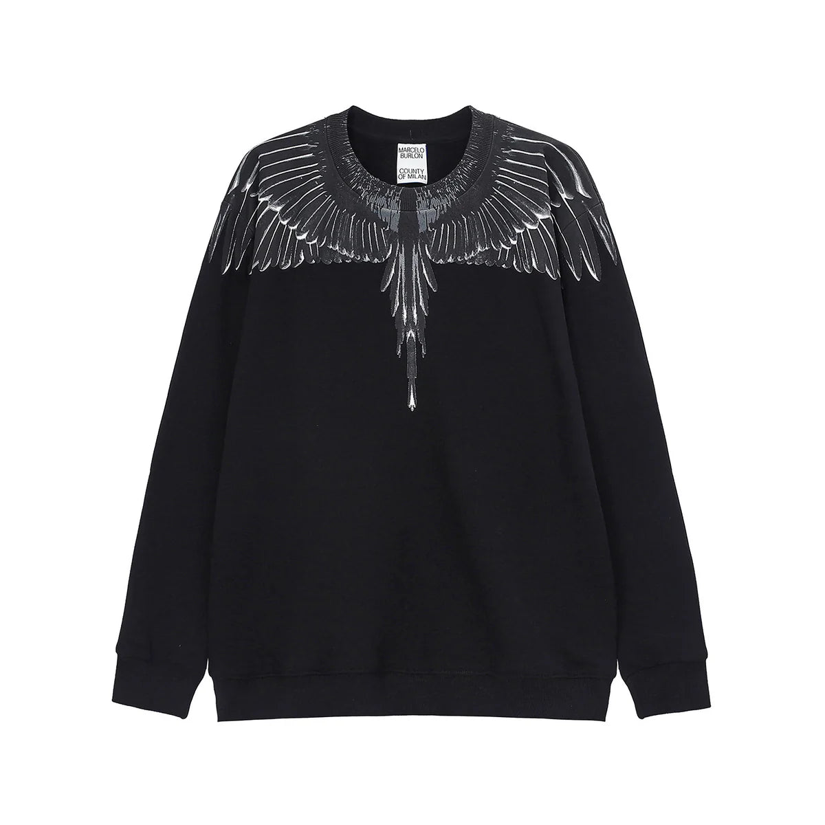 Marcelo Burlon - majica dugih rukava - black