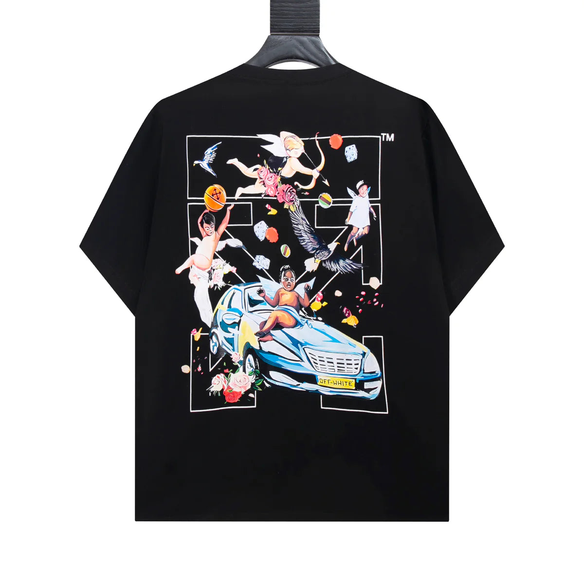 Off White - majica kratki rukav - black