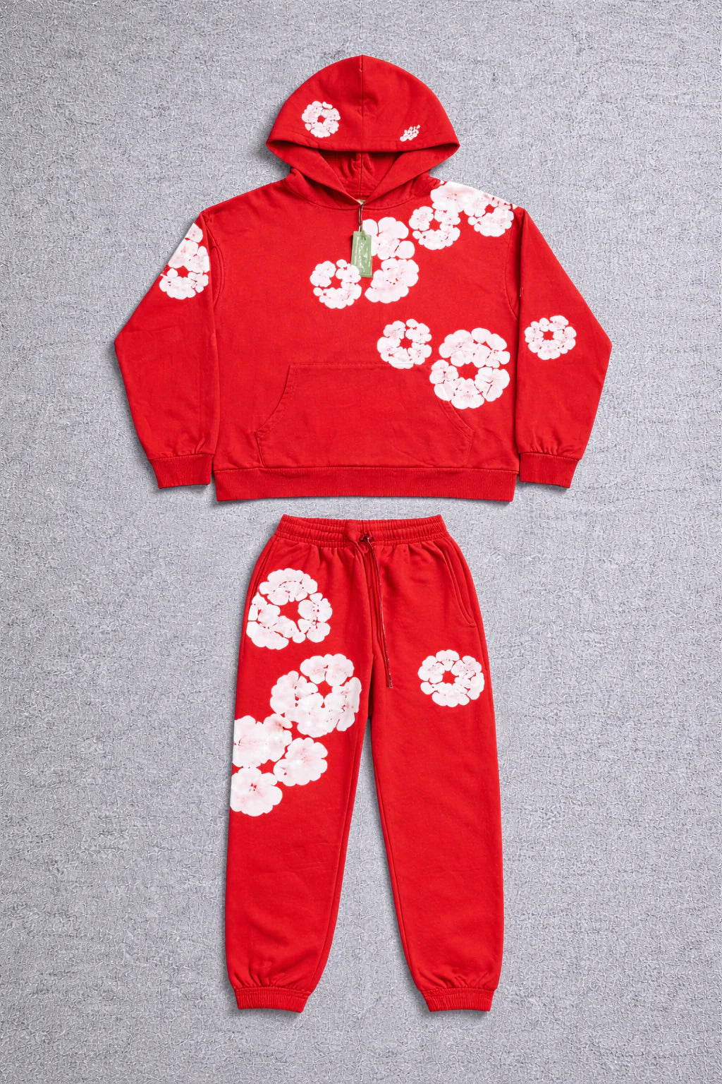 Denim tears - komplet - red