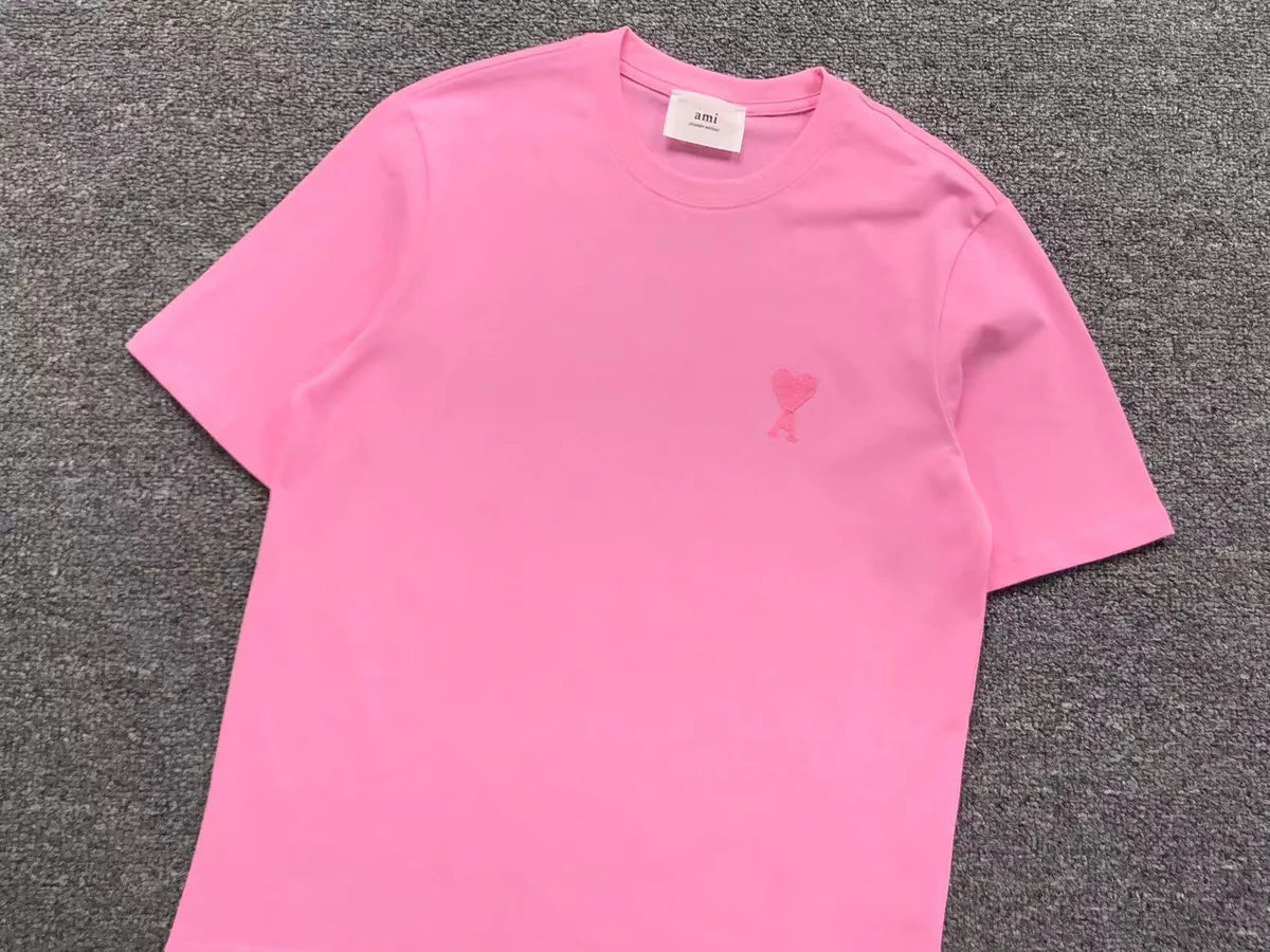Ami paris - majica kratki rukav - pink