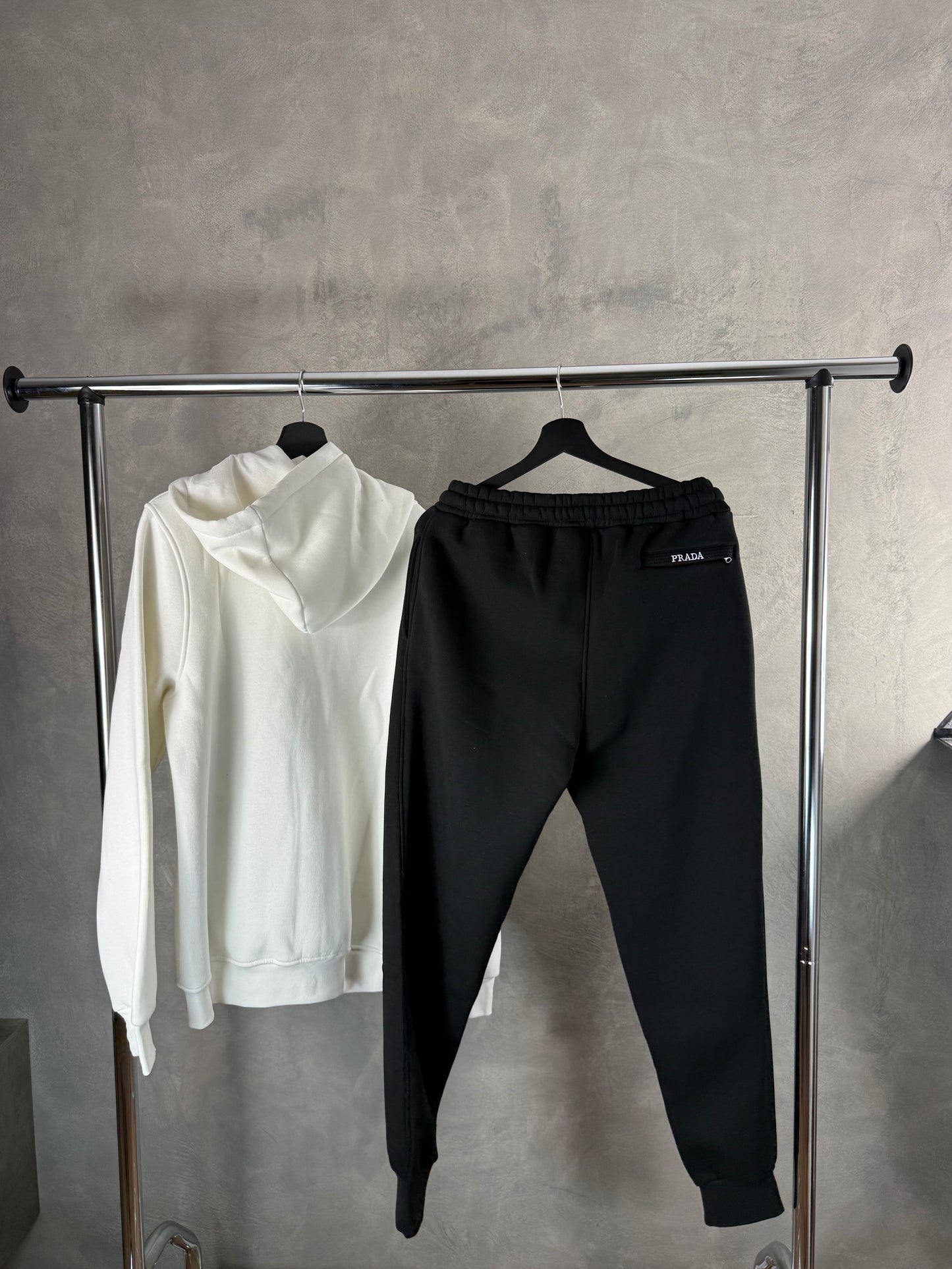 Prada Black White Tracksuit
