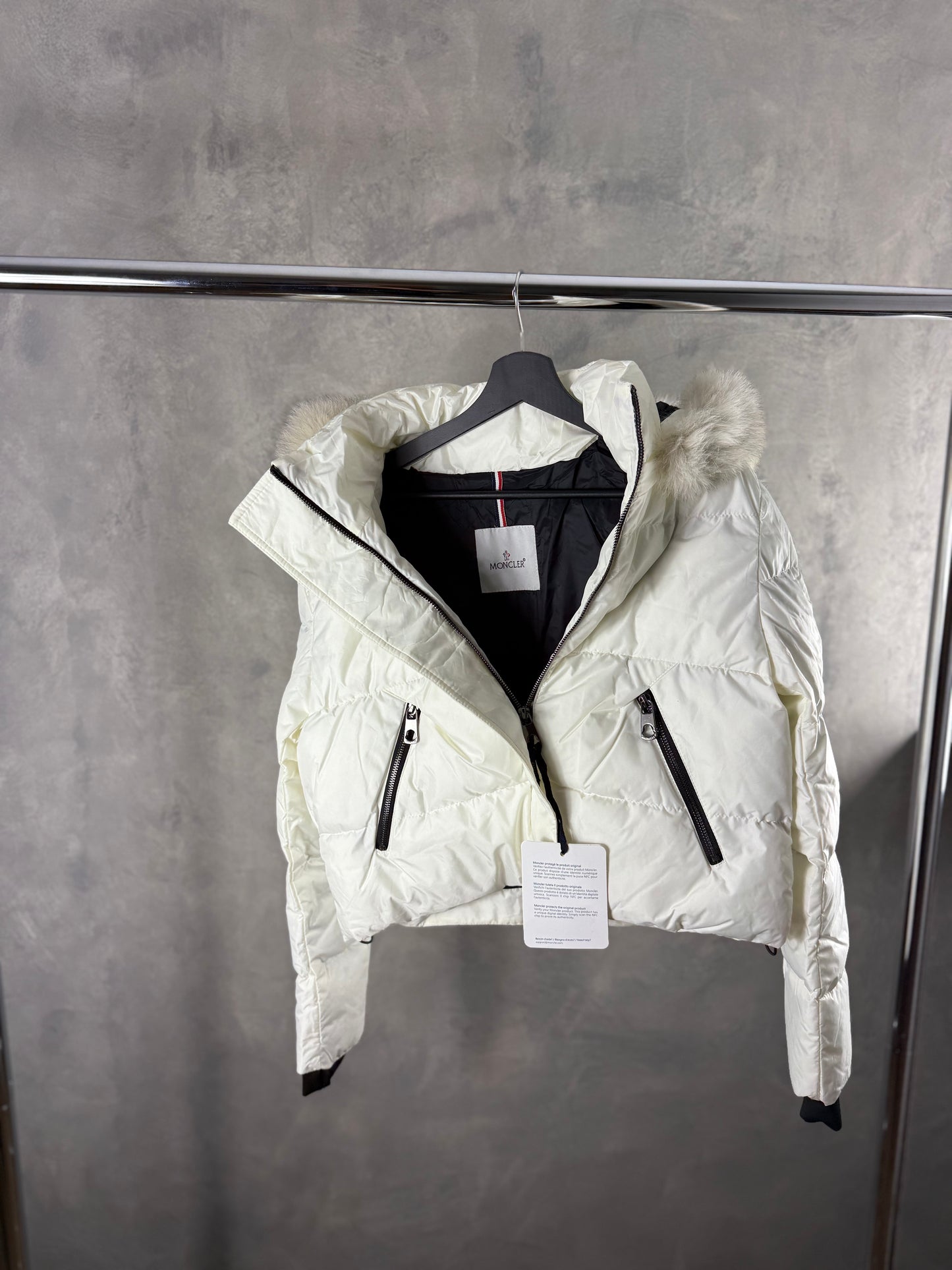 Moncler White Tag  Jacket