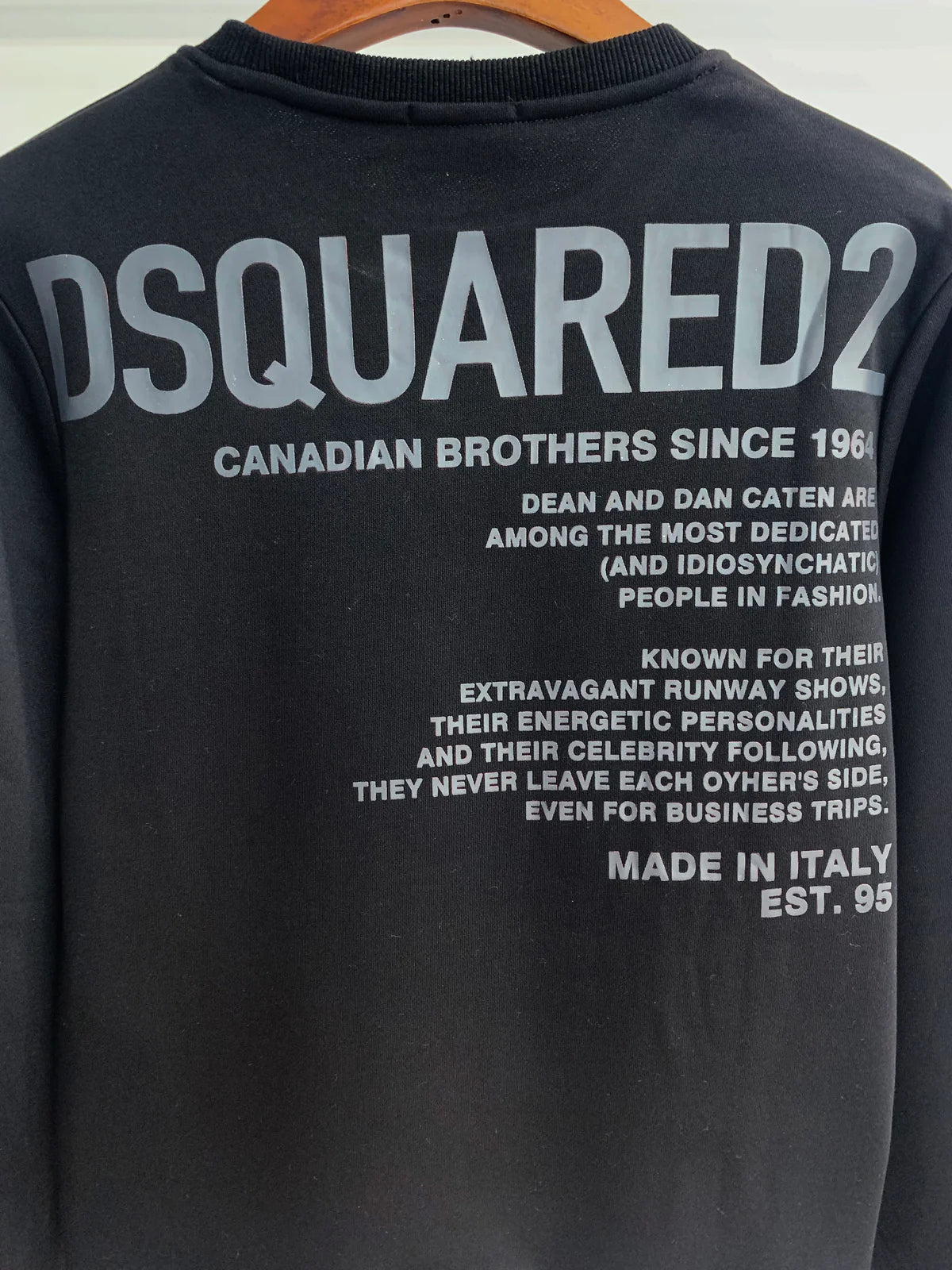 Dsquared2 - majica dugih rukava - black