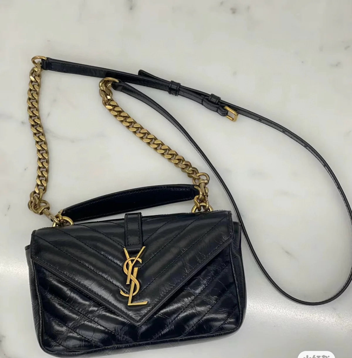 YSL - torbica - black
